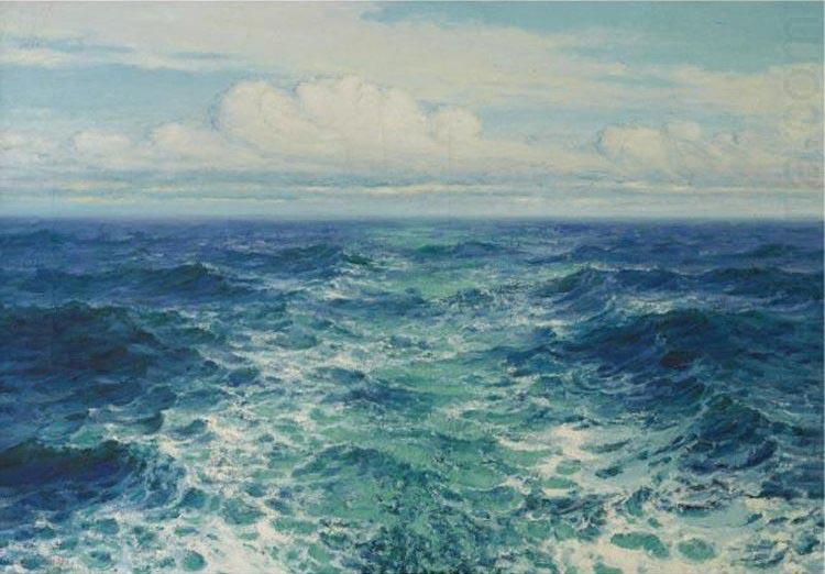 Lionel Walden Hawaiian Coast, oil painting by Lionel Walden, oil painting picture
